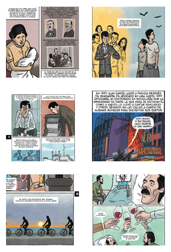 unimundo ribeyro, una vida, el cómic